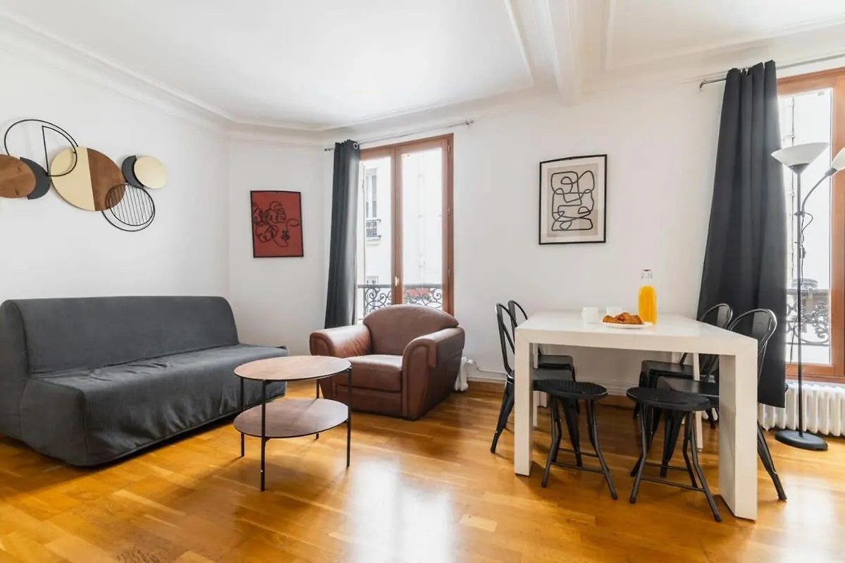 Apartment 85M2 De Confort Paris 17 - Charme Parisien 6P - Flat-Guest France